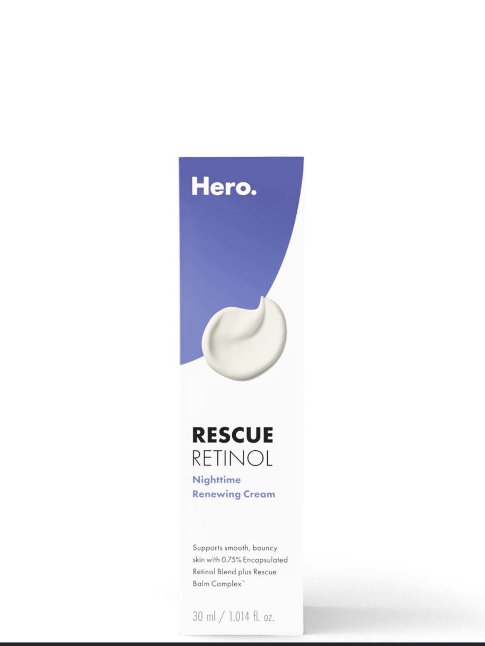 Hero Cosmetics Rescue Retinol, Nighttime Renewing Retinol Cream